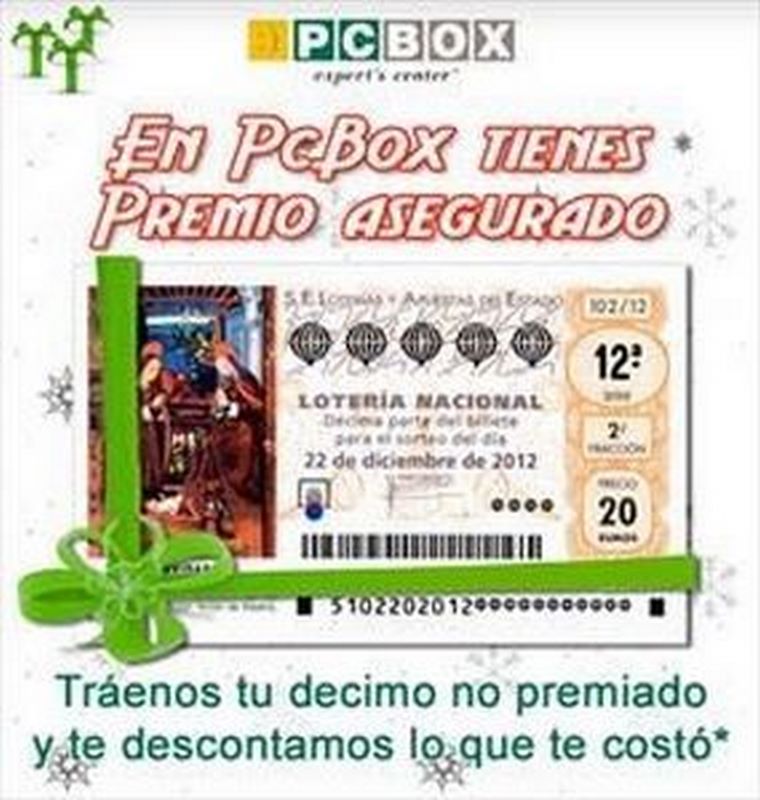 El día 22 de diciembre en PCBOX, premio asegurado.