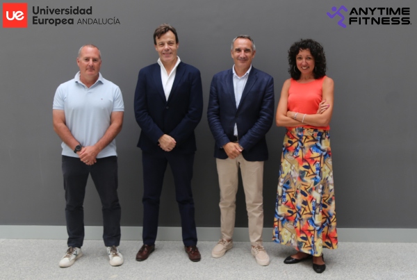 Anytime Fitness Iberia y la Universidad Europea de Andalucía firman un convenio de colaboración para impulsar la formación de futuros profesionales del fitness