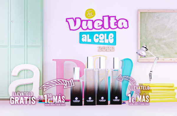 Aromas para toda la familia: ¡La Botica de los Perfumes regala perfume infantil en su promoción de vuelta al cole!