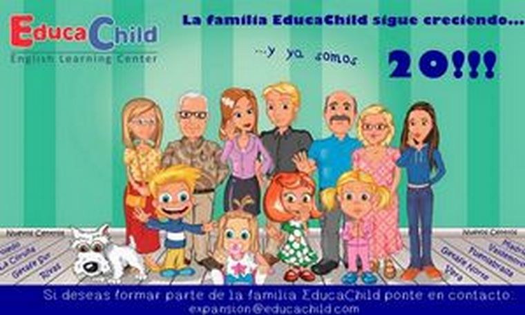 EducaChild English Learning Center inaugura el curso con 10 nuevos centros