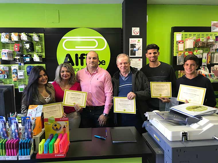 Alfil.Be finaliza el curso de formación de Oviedo