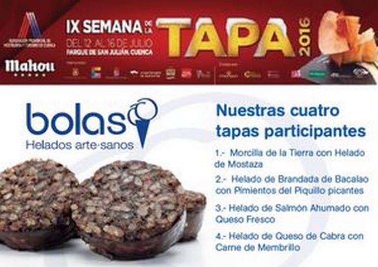 Bolas es igual a Gastronomía Gourmet en helado