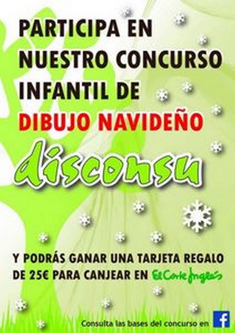 Disconsu pone en marcha su tradicional concurso infantil de dibujo navideño