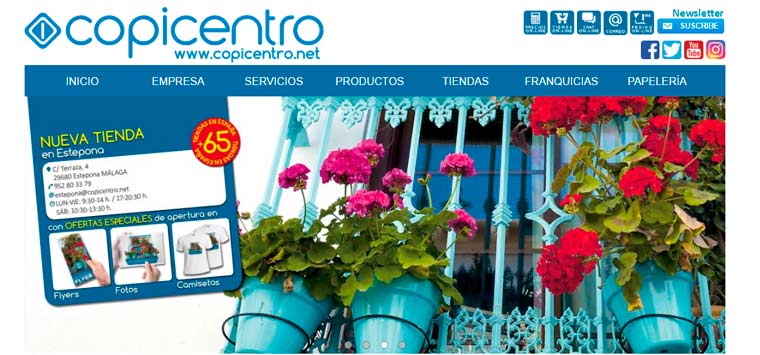 Copicentro renueva su página web