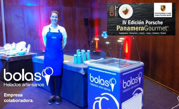 Heladerías Bolas colabora en la gala final de la IV Edición del concurso Porsche Panamera Gourmet