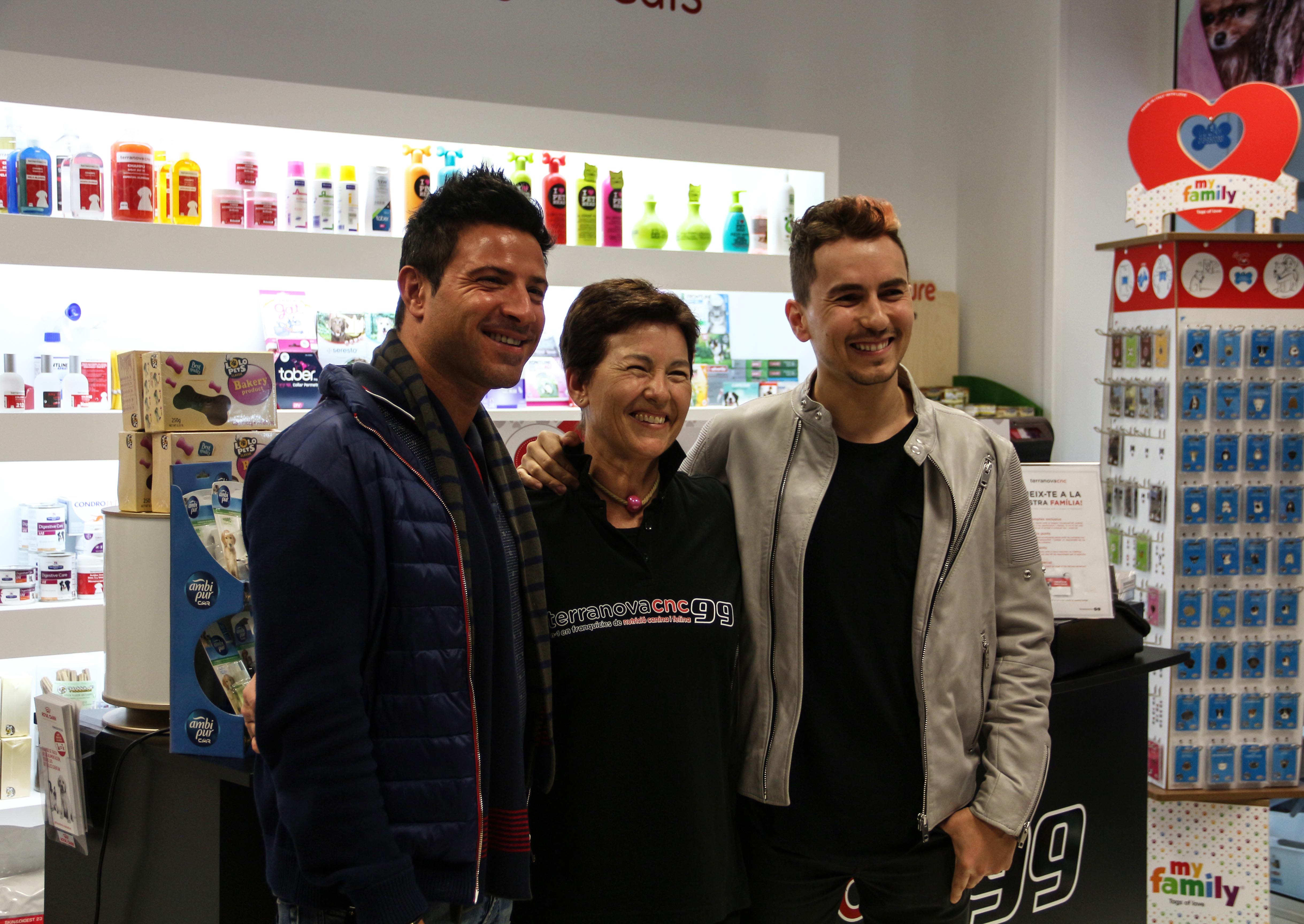 Jorge Lorenzo ha inaugurado la primera tienda TerranovaCNC en las Islas Baleares