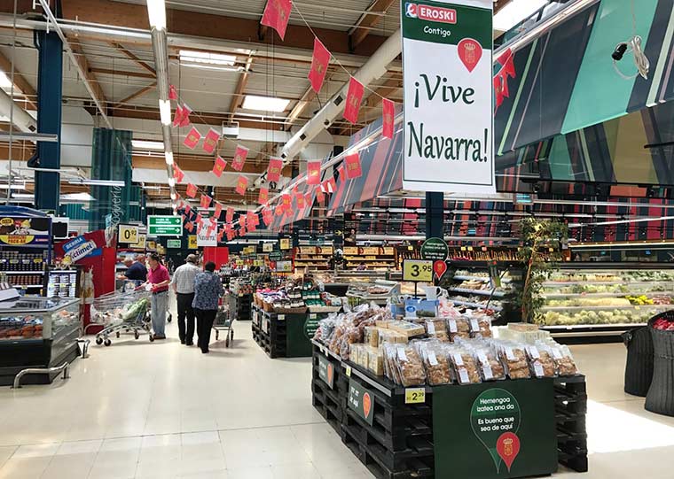 Eroski arranca con la campaña de apoyo a los alimentos locales Navarros