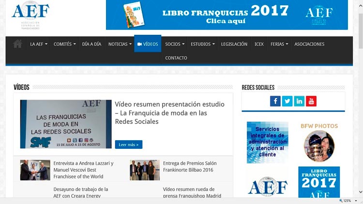 La AEF apuesta por las nuevas tecnologías